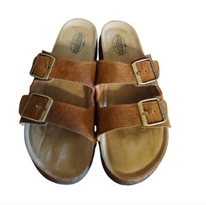 Woodstock Vintage Brand New York Mens 9 Upper Leather Double Buckle